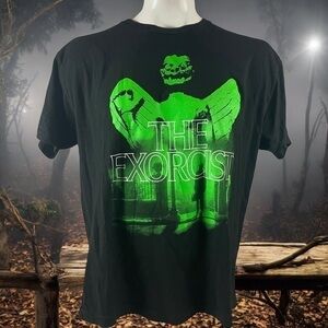 The Exorcist Shirt Men's 2XL Graphic Short Sleeve Halloween Ws